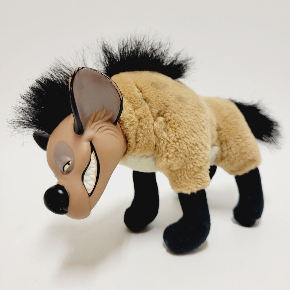 Disney 1994 Shenzie Hyena Plush Authentic Lion King Vinyl Head Stuffed Toy Vtg